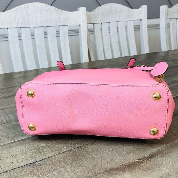 Michael Kors Charlotte Large Top Zip Tote Tea Rose - Picture 9 of 13